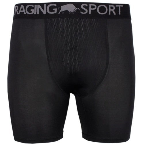 Front - Raging Bull Mens Compression Shorts