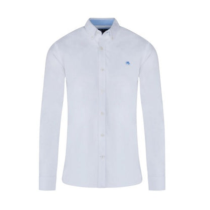 Front - Raging Bull Mens Oxford Classic Long-Sleeved Shirt