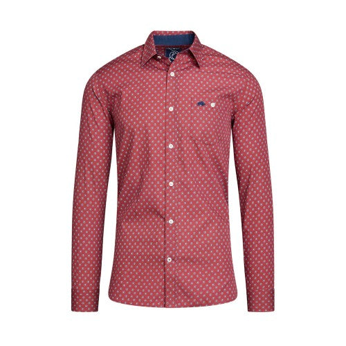 Front - Raging Bull Mens Daisy Long-Sleeved Shirt
