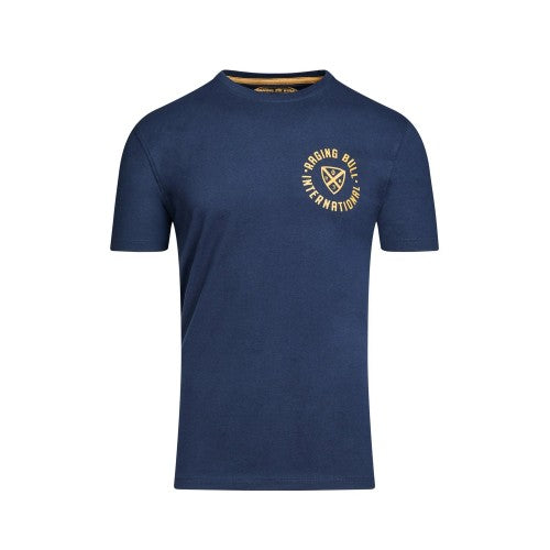 Front - Raging Bull Mens Strength & Honour T-Shirt