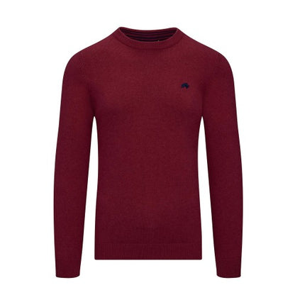 Front - Raging Bull Mens Classic Crew Neck Jumper