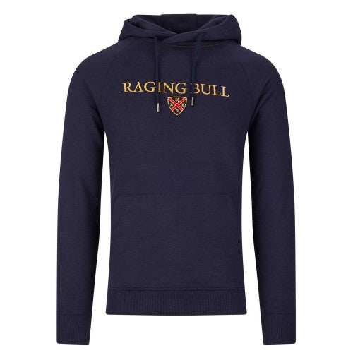Front - Raging Bull Mens Crest Overhead Hoodie