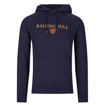 Front - Raging Bull Mens Crest Overhead Hoodie