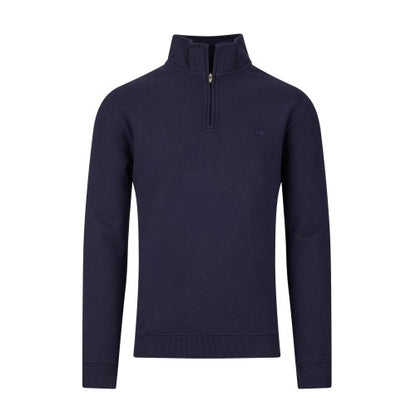 Front - Raging Bull Mens Quarter Zip Jumper