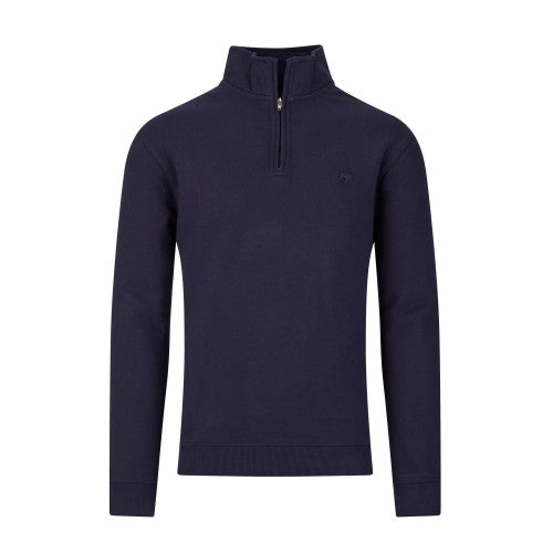 Front - Raging Bull Mens Quarter Zip Jumper