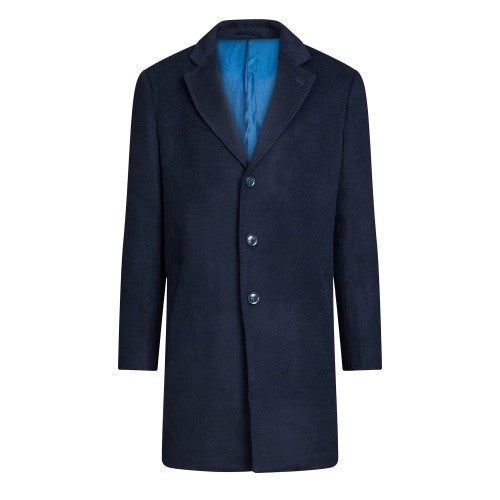 Front - Raging Bull Mens Wool Blend Coat