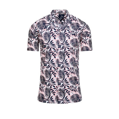 Front - Raging Bull Mens Fern Short-Sleeved Shirt