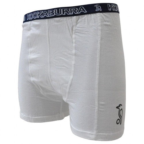 Front - Kookaburra Boys Integral Pouch Jock Shorts