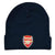 Front - Arsenal FC Unisex Adult Core Cuffed Beanie