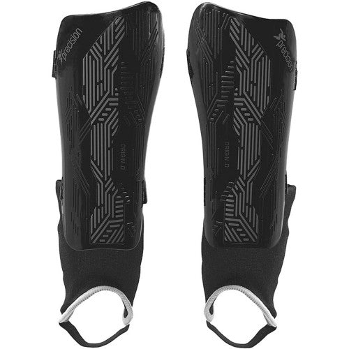 Front - Precision Unisex Adult Origin.0 Shin Guards