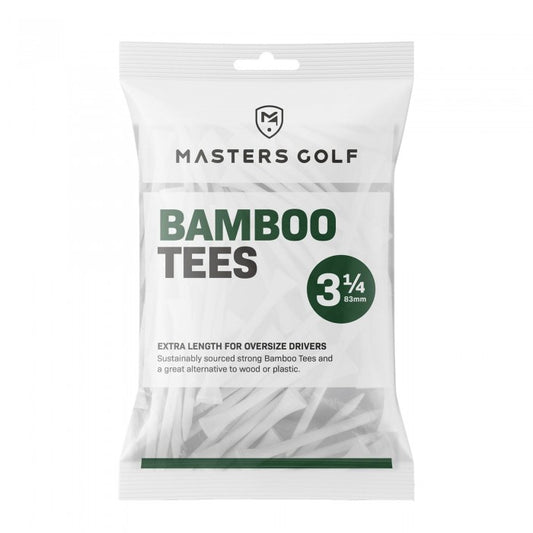 Front - Masters Bamboo Golf Tees (Pack of 15)