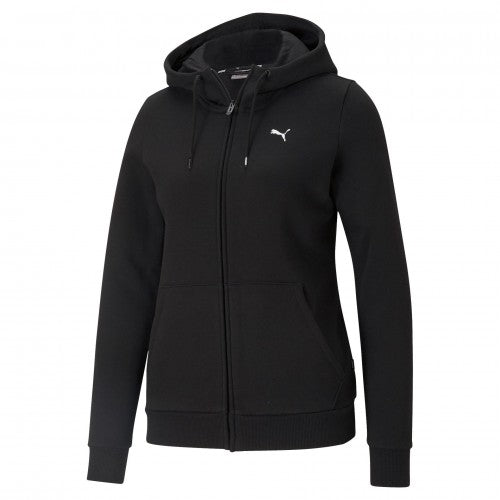 Front - Puma Womens/Ladies Logo Full Zip Hoodie