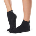 Front - Toesox Unisex Adult Non Slip Ankle Socks