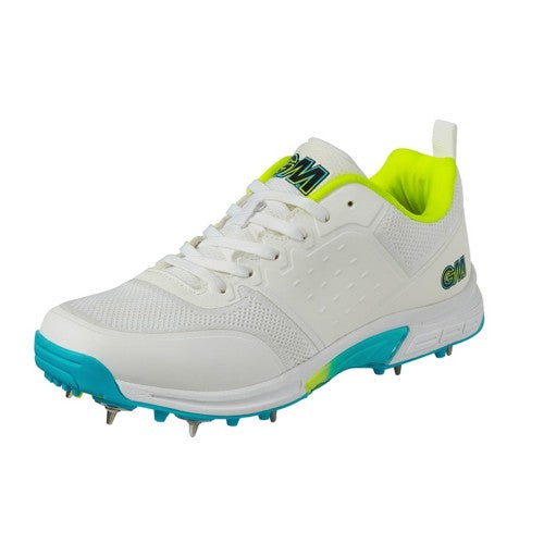 Front - Gunn And Moore Mens Aion Spiked Cricket Shoes
