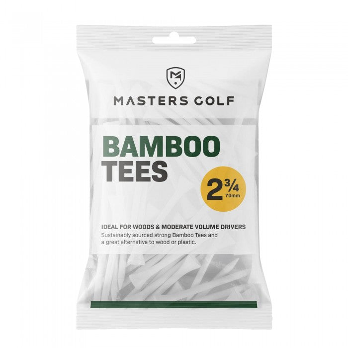 Front - Masters Bamboo Golf Tees (Pack of 20)