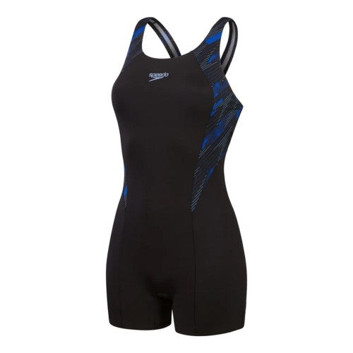 Front - Speedo Womens/Ladies Hyperboom Splice Legsuit