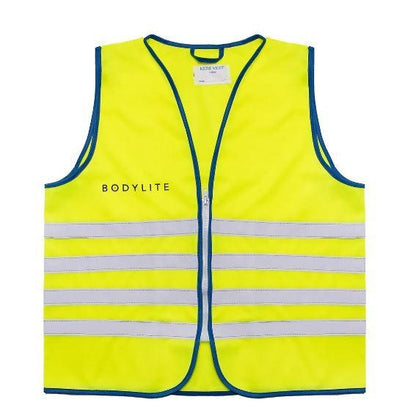 Neon Yellow - Front - Body Care Childrens-Kids Reflective Vest