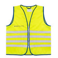 Neon Yellow - Front - Body Care Childrens-Kids Reflective Vest