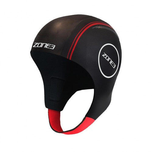 Front - Zone3 Neoprene Swim Cap