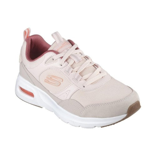 Front - Skechers Womens/Ladies Court Retro Skech-Air Trainers
