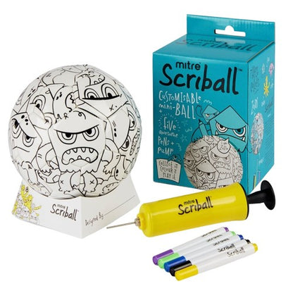 Front - Mitre Scriball Customisable Handball