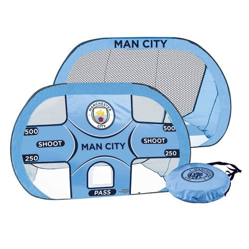 Front - Manchester City FC 2 in 1 Pop Up Football Goal