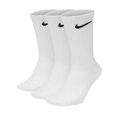 Front - Nike Unisex Adult Everyday Dri-FIT Crew Socks (Pack of 3)