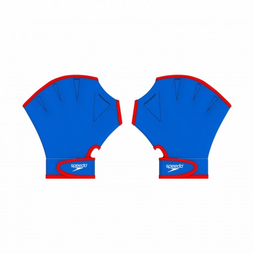 Front - Speedo Unisex Adult Aqua Swimming Gloves