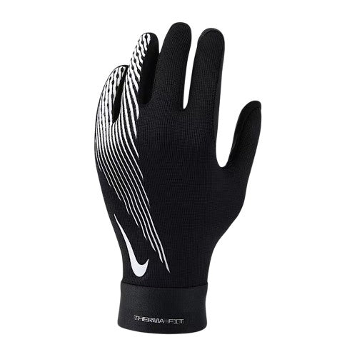 Front - Nike Childrens/Kids Academy Therma-Fit Sports Gloves