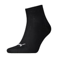 Front - Puma Unisex Adult Quarter Training Ankle Socks (Pack of 3)