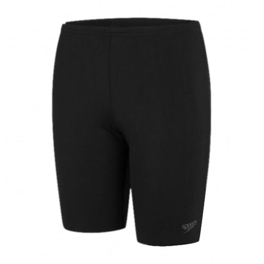 Black - Front - Speedo Boys Jammer Endurance+ Swim Shorts