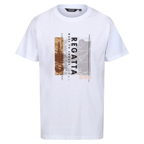 Front - Regatta Mens Cline VII Tree T-Shirt
