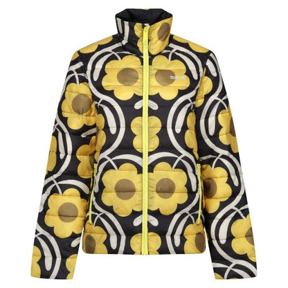 Front - Regatta Womens/Ladies Orla Kiely Apple Blossom Baffled Jacket