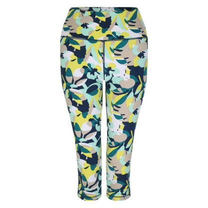Front - Dare 2B Womens/Ladies Influential Petal 3/4 Leggings