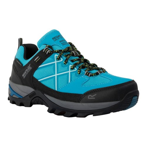 Ash-Violet - Front - Regatta Womens-Ladies Samaris III Low Walking Shoes