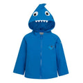 Front - Regatta Childrens/Kids Bubbles The Shark Waterproof Jacket