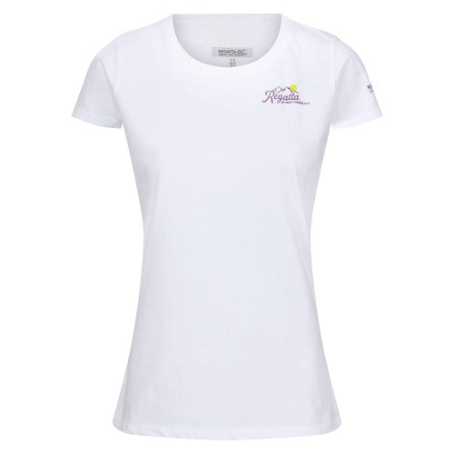 Front - Regatta Womens/Ladies Breezed IV Back Print T-Shirt
