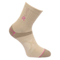 Front - Regatta Great Outdoors Womens/Ladies Blister Protection Walking Socks