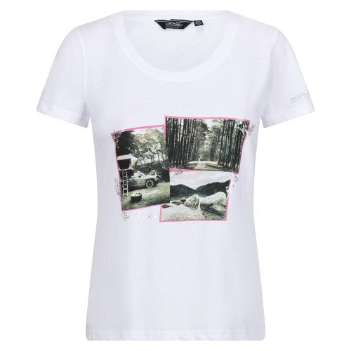 Front - Regatta Womens/Ladies Filandra VIII Photograph T-Shirt