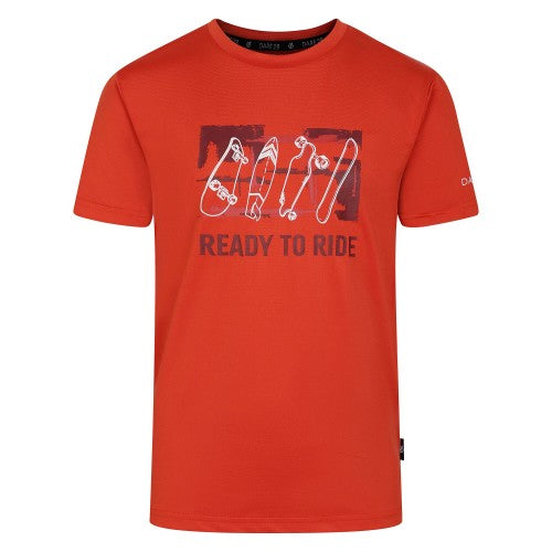 Front - Dare 2B Childrens/Kids Amuse II Skateboard T-Shirt