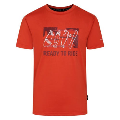 Front - Dare 2B Childrens/Kids Amuse II Skateboard T-Shirt