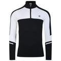 Front - Dare 2B Mens Speed Core Stretch Half Zip Base Layer Top