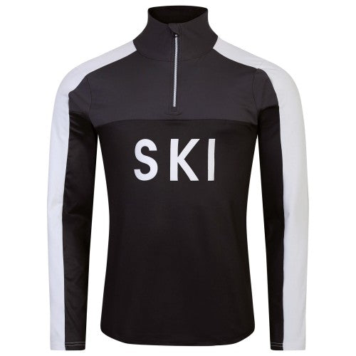 Front - Dare 2B Mens Ski Core Stretch Base Layer Top