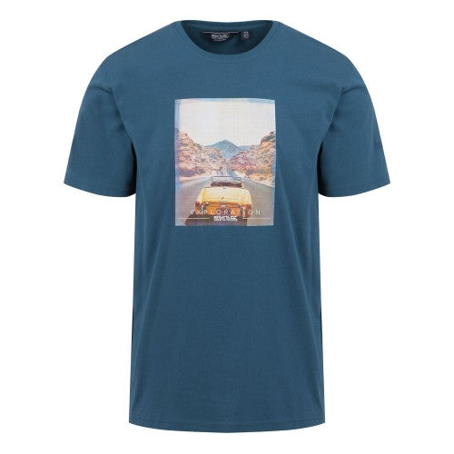 Front - Regatta Mens Cline VIII Road T-Shirt