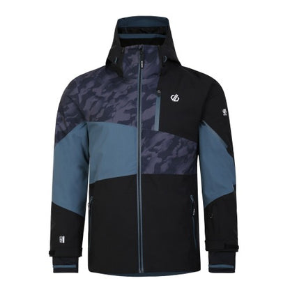 Front - Dare 2B Mens Supernova II Camo Ski Jacket
