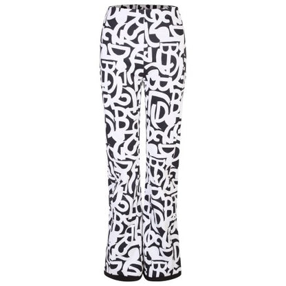 Front - Dare 2B Womens/Ladies Uphill Graffiti Ski Trousers