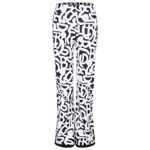 Front - Dare 2B Womens/Ladies Uphill Graffiti Ski Trousers