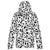 Front - Dare 2B Womens/Ladies Society Graffiti Padded Jacket