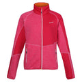Front - Regatta Womens/Ladies Lindalla VII Marl Full Zip Fleece Jacket