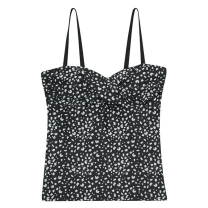Front - Regatta Womens/Ladies Aceana III Polka Dot Tankini Top